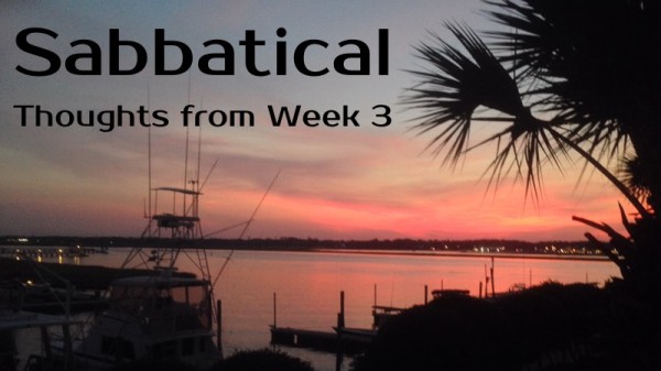 Sabbatical-Week3